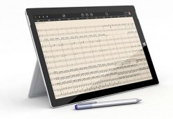 Sibelius, Staffpad, Surfaces and iPad Pros