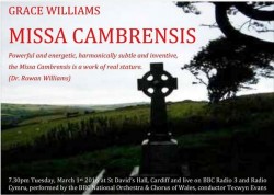 Read more about the article Grace Williams: Missa Cambrensis Review